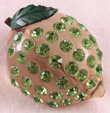 BP56 lucite Forbidden Fruit lime pin